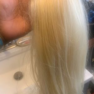 Blonde bohemian wig